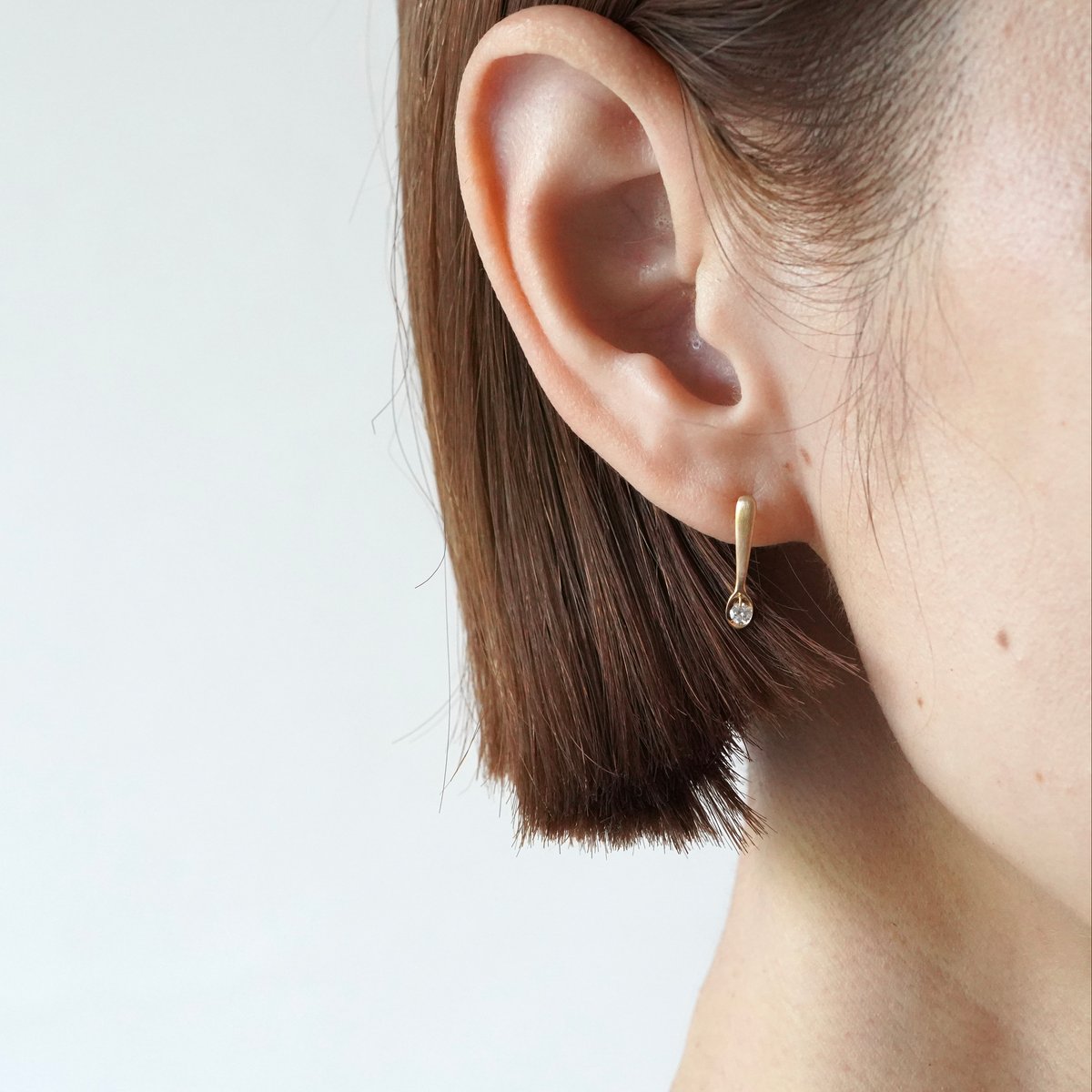 Spoon pierced earrings / スプーン ピアス | himie [ヒーミー]