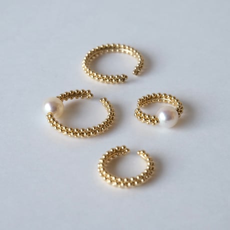 Tsubu pearl cuff L / ツブパール カフ L