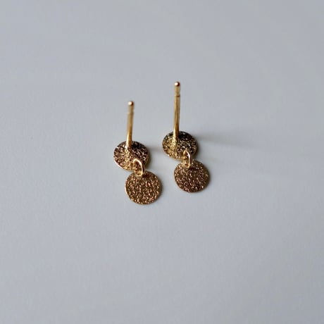 2 Petit moon pierced earrings / 2 プティムーン ピアス