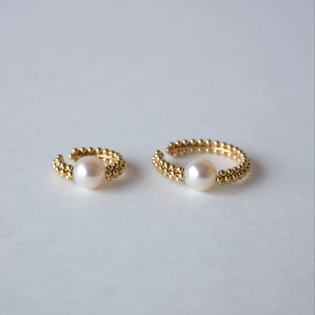 Tsubu pearl cuff L / ツブパール カフ L