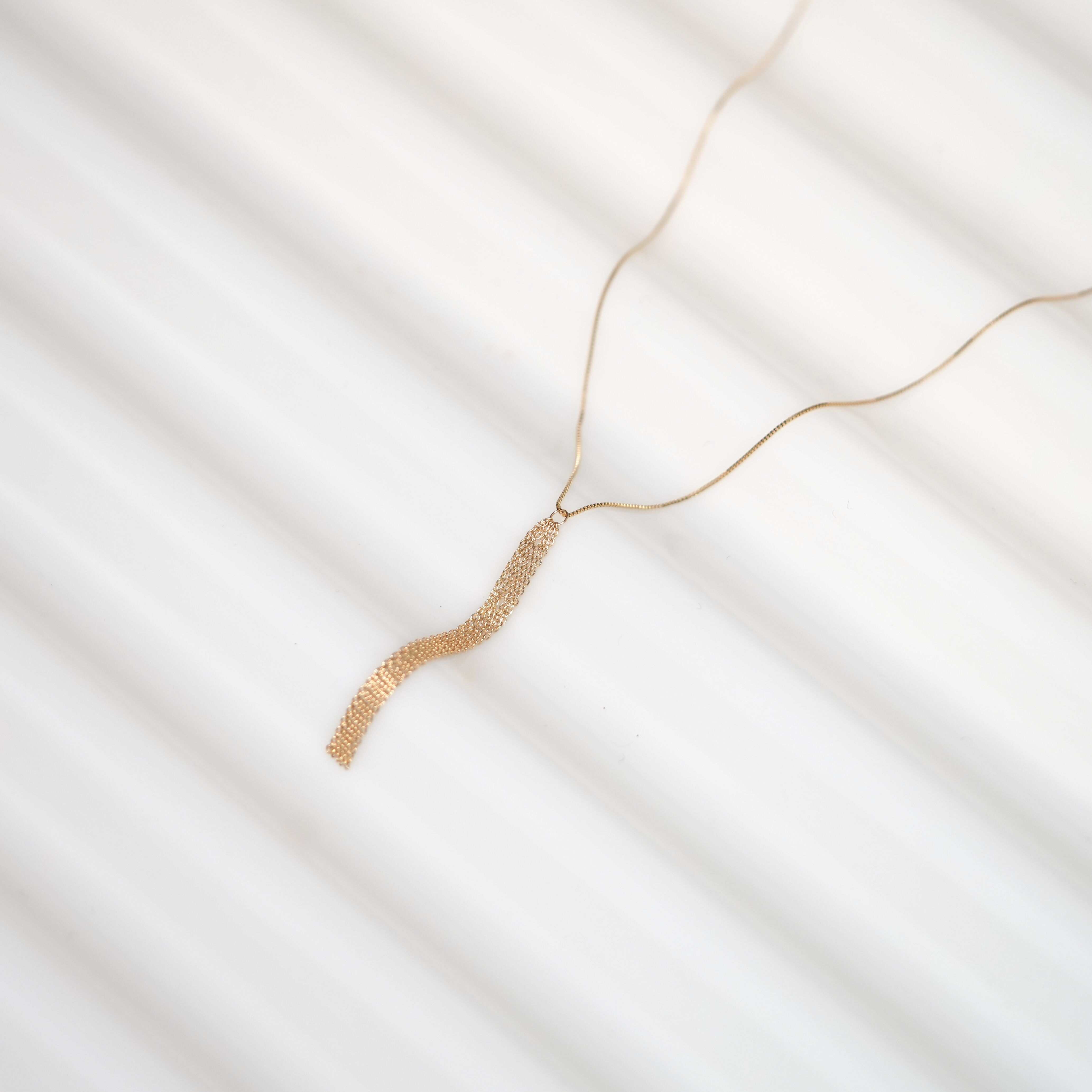 Ripple necklace 5cm / リップル ネックレス 5cm | himie [