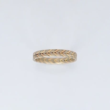 Herringbone ring  with twisted  / ヘリンボーン リング