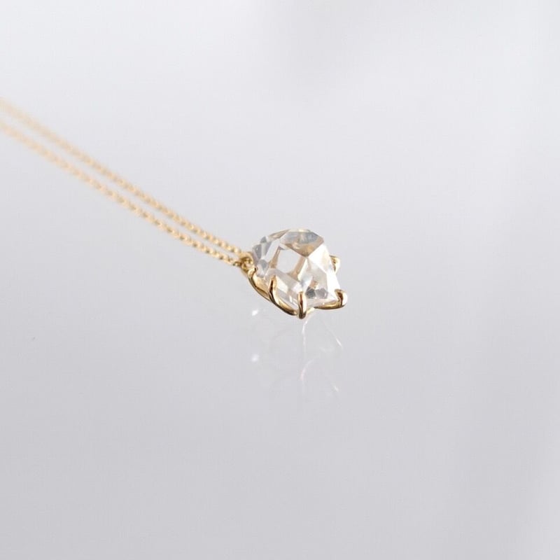 Herkimer diamond necklace M / ハーキマーダイヤモンド ネックレス