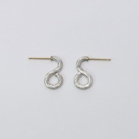 Rope S earrings /  ロープ S ピアス