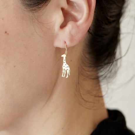 Kirin hook earrings / キリン ピアス