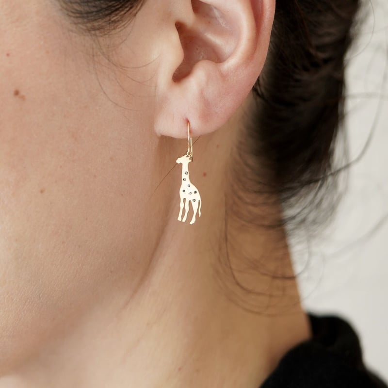 Kirin hook earrings / キリン ピアス | himie [ヒーミー]