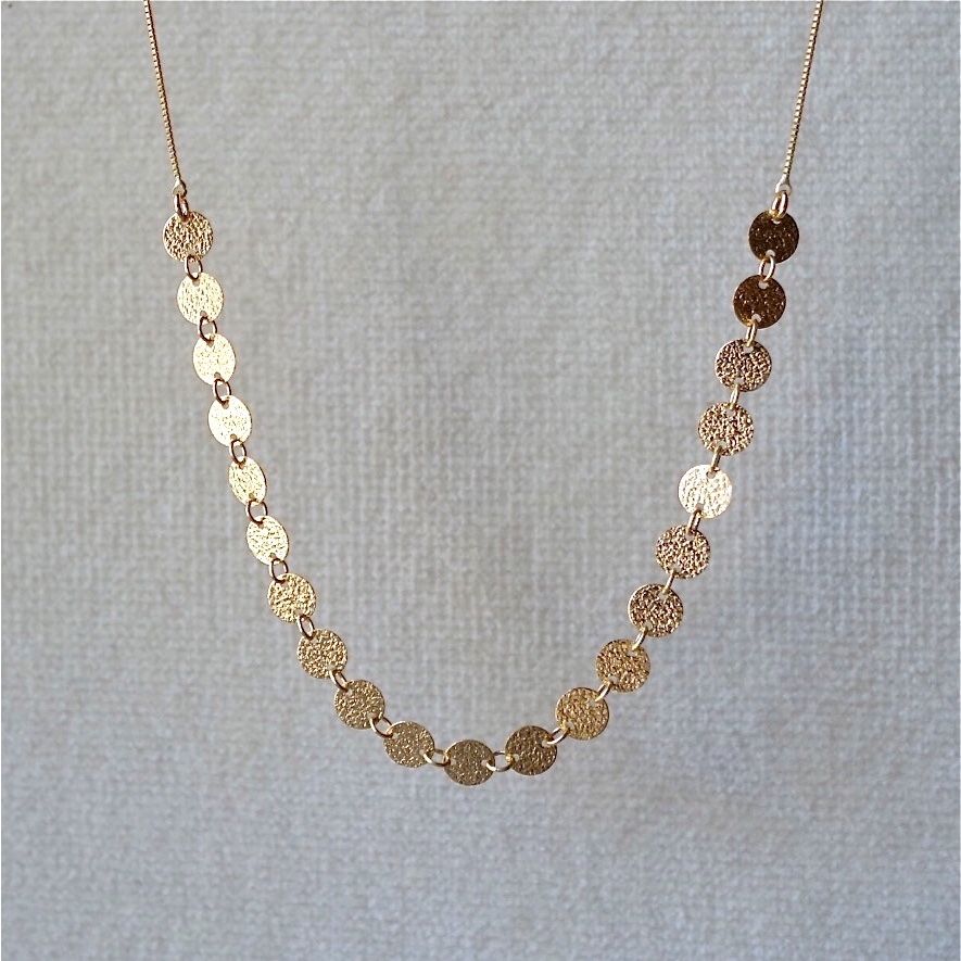 Petit moon necklace / プティムーン ネックレス