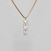 Diamond flakes necklace / ダイヤモンド フレイク ネックレス