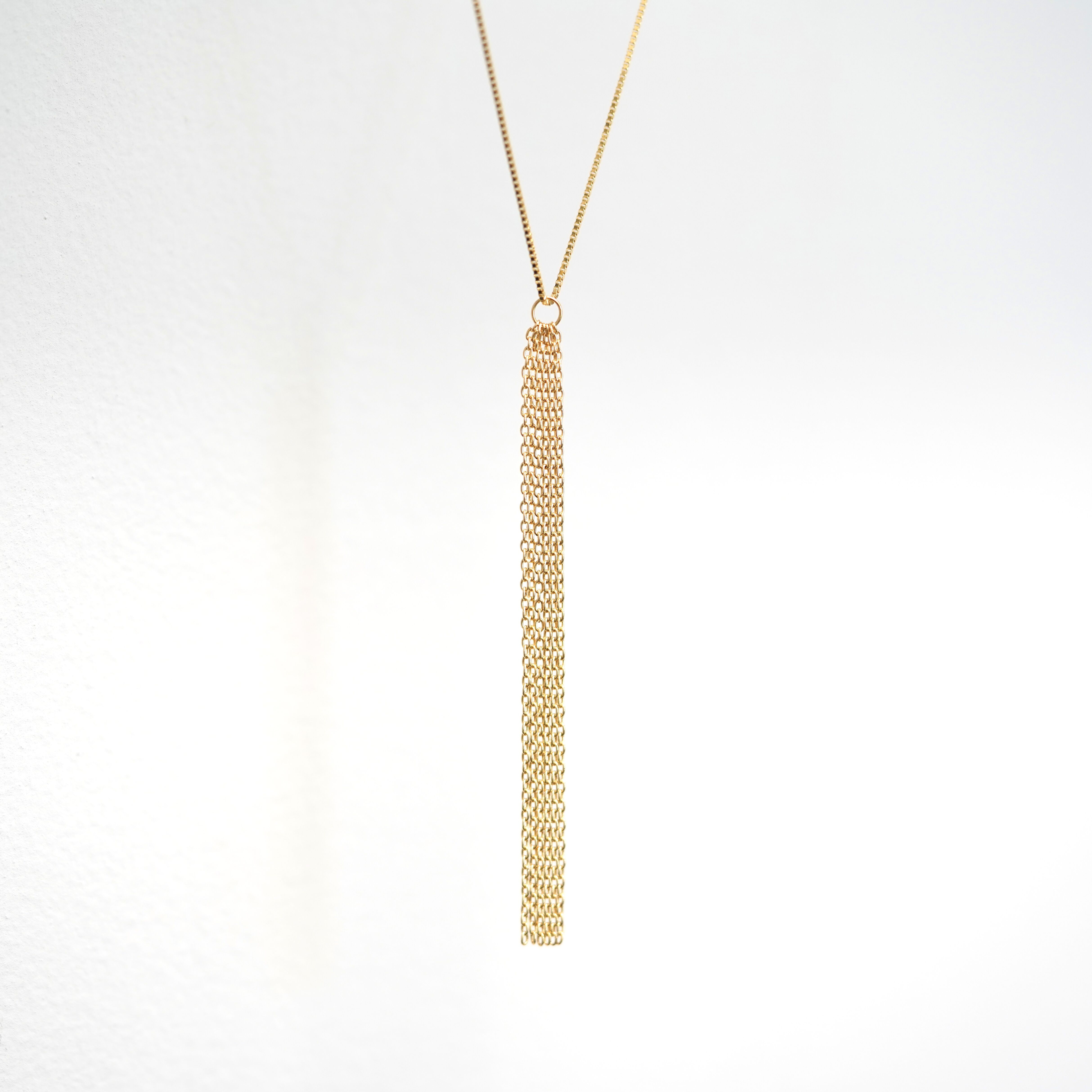 Ripple necklace 5cm / リップル ネックレス 5cm | himie [