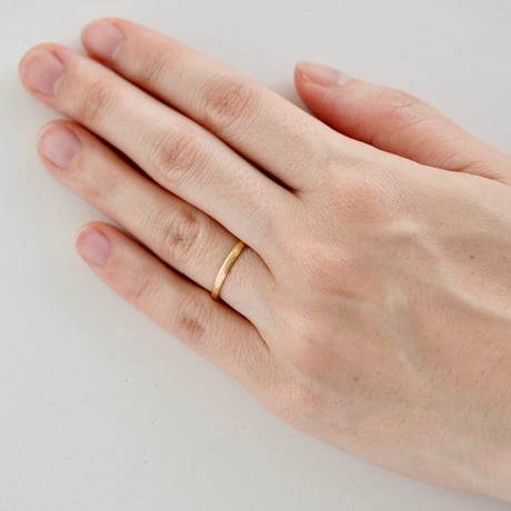 Tsuchime ring / 鎚目 リング