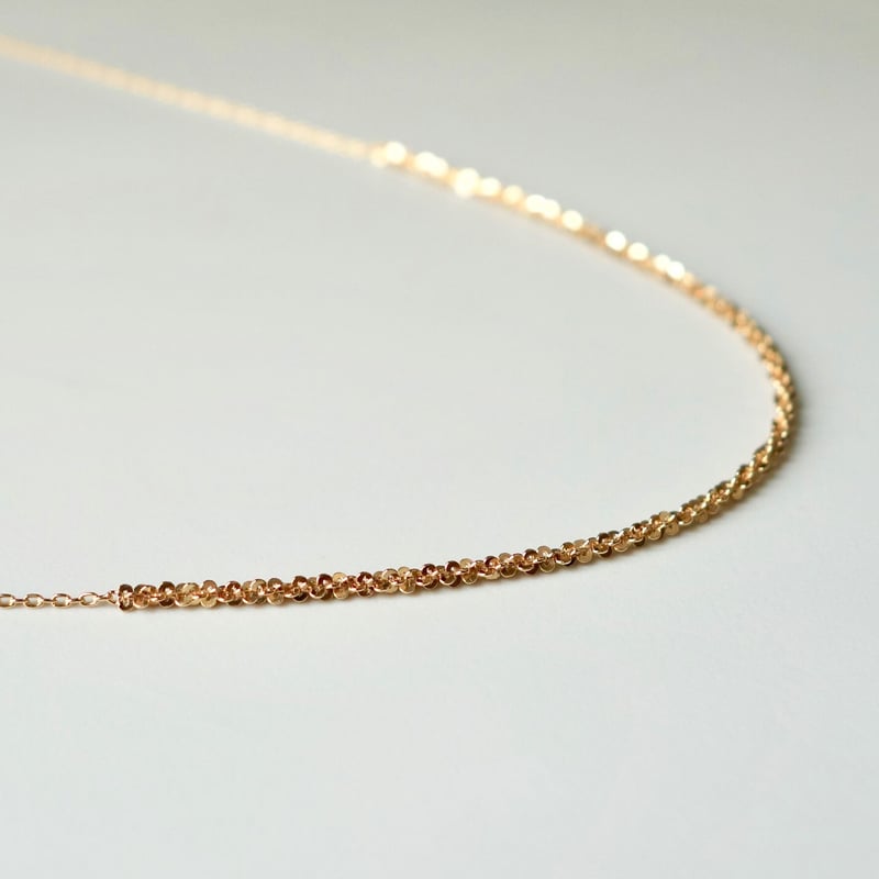 Yukiyanagi necklace 10cm / ユキヤナギ ネックレス 10cm | h