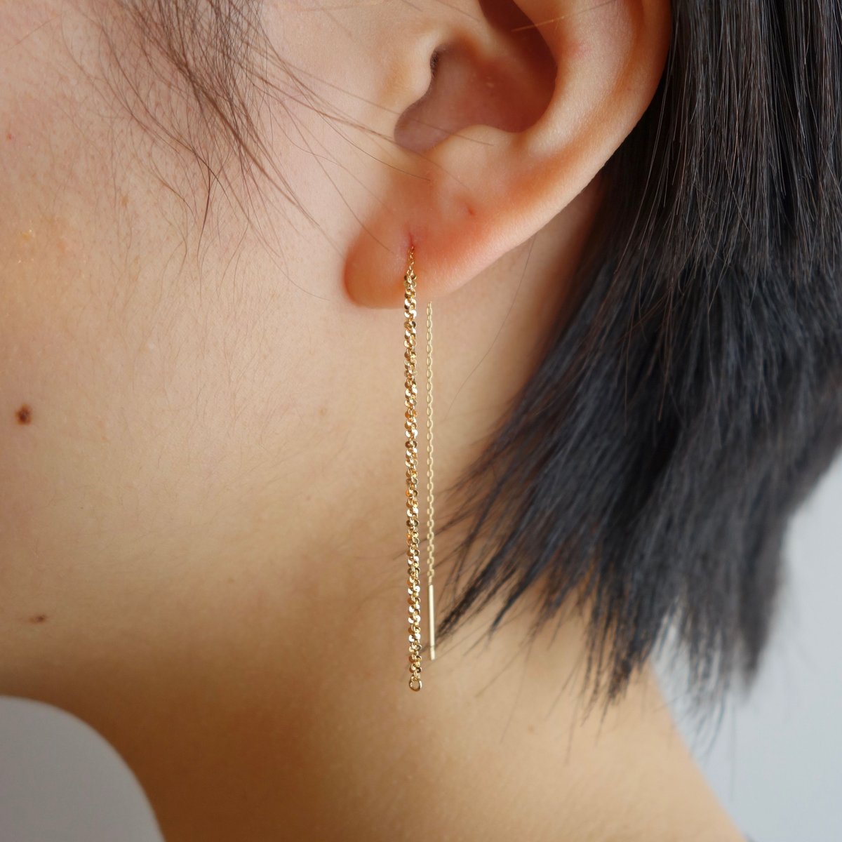 himie（ヒーミー) ユキヤナギピアス K18PG Yukiyanagi 2way earrings / ユキヤナギ2way ピアス | him