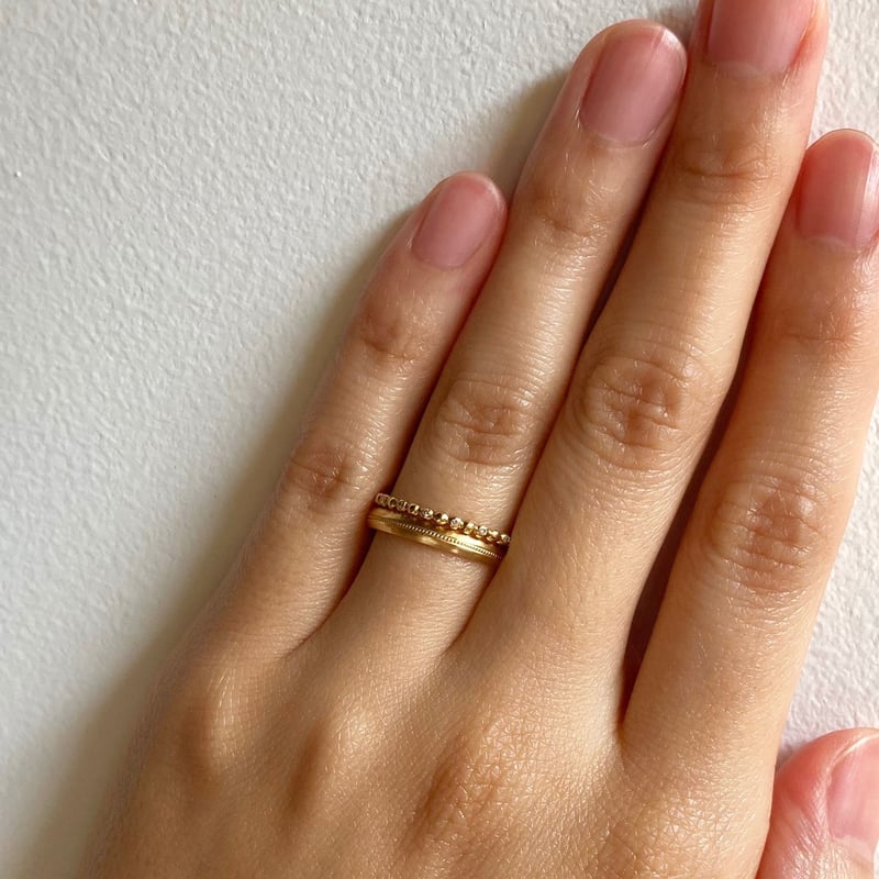 Seven stars ring 1.5mm / セブンスターズ リング 1.5mm | hi