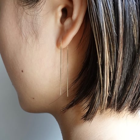 Couture threader earrings  /  クチュール ピアス