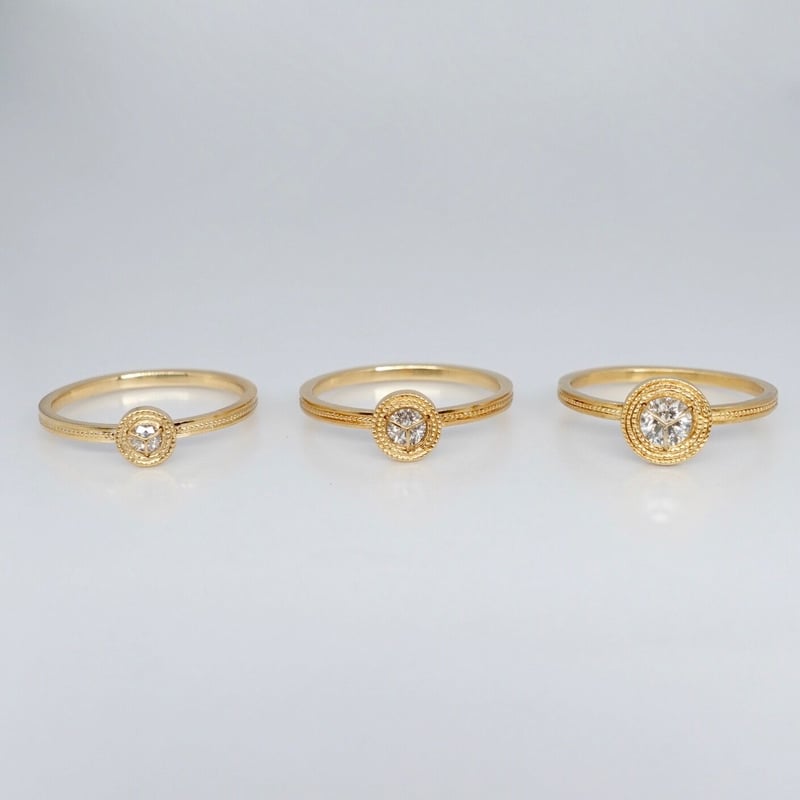 Dress ring 0.1ct/ ドレスリング | himie [ヒーミー]