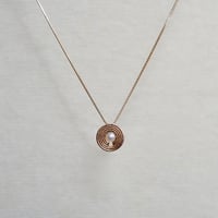 himie ヒーミー　K18 プティムーンネックレス　40㎝ himie ヒーミー K18 プティムーンネックレス 40㎝ himie