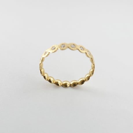 cosmos ring K18YG with diamond / コスモス リング K18YG (ダイヤモンド）