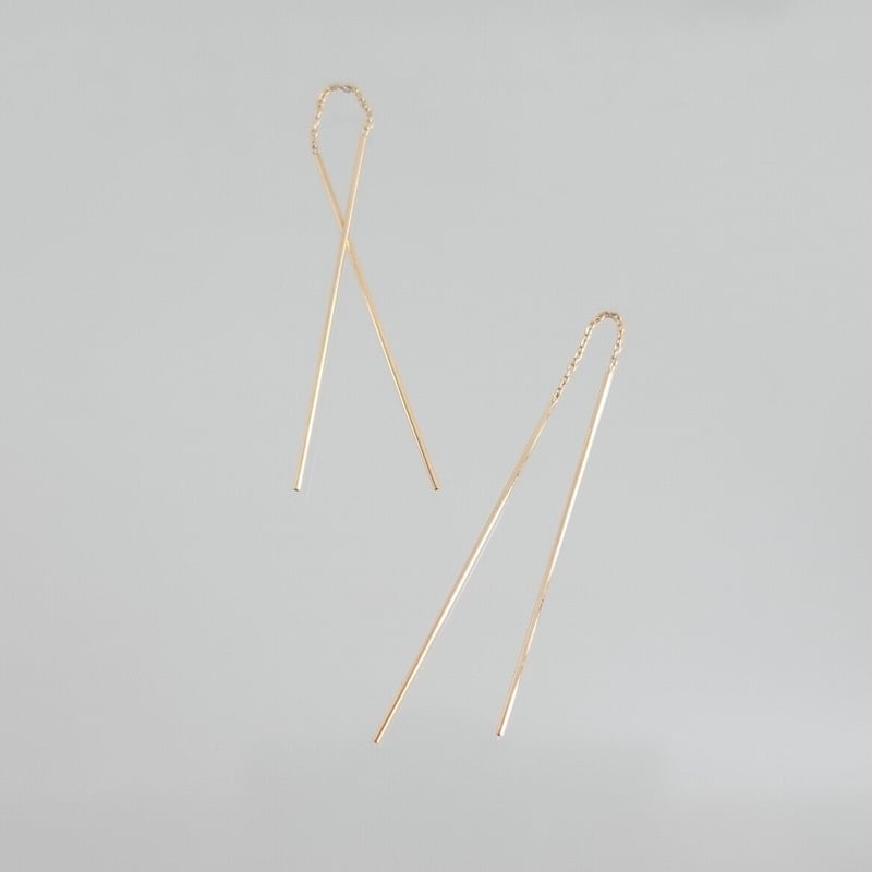 ヒーミー　himie Couture threader クチュールピアス Couture threader earrings / クチュール ピアス | himie