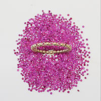 Seven stars ring 1.7mm (ruby) / セブンスターズリング1.7mm (ルビー)