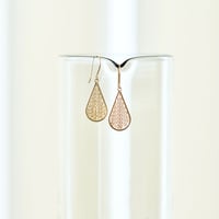 Honeybee wing hook earrings / ミツバチの羽根 ピアス