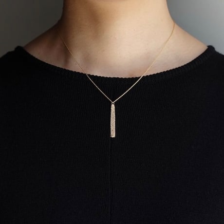 Ripple necklace 3cm / リップル ネックレス 3cm