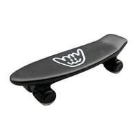 Shmiley Shaka Skate Board Chopstick Rest /Mat Black×White