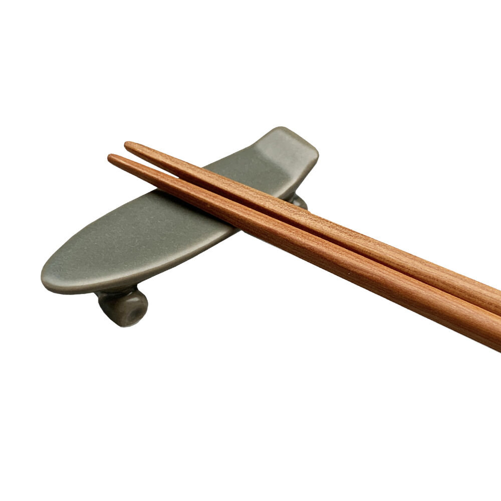 skate board chopstick rest (mat gray) | TALKY [