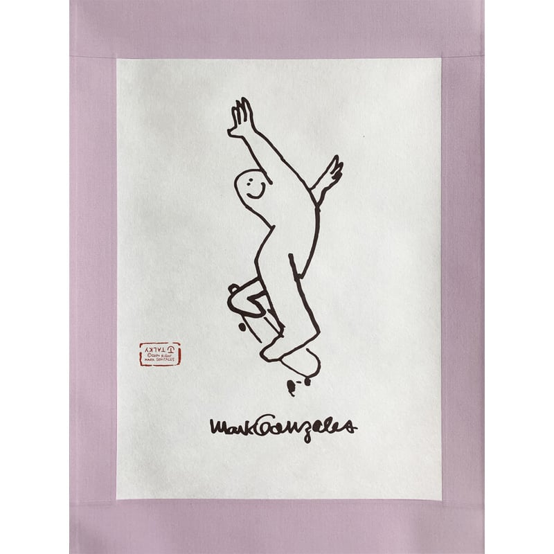 MARK GONZALES × TALKY 掛け軸 < SKATBOARD柄 > | TALK