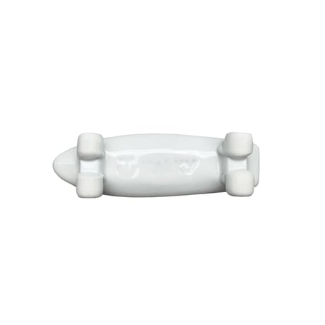 skate board chopstick rest (white)
