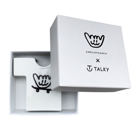 Shmiley Shaka T-vace/White×Black