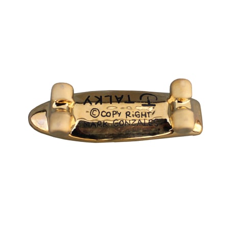 Mark Gonzales / Pika Pika skate board chopstick rest (gold)