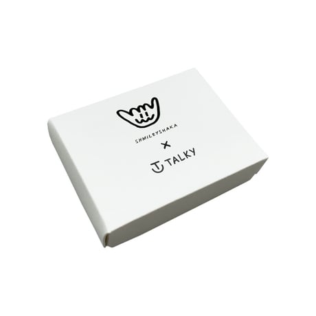 Shmiley Shaka Skate Board Chopstick Rest/White×Black