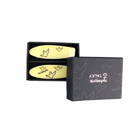 Mark Gonzales / skate board chopstick rest (yellow)