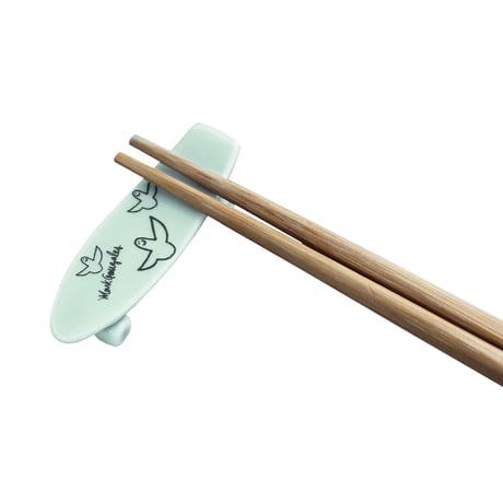 Mark Gonzales / skate board chopstick rest (green)