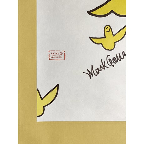 Mark Gonzales × TALKY 掛け軸  <yellow ×  color angel >