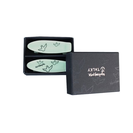 Mark Gonzales / skate board chopstick rest (green)