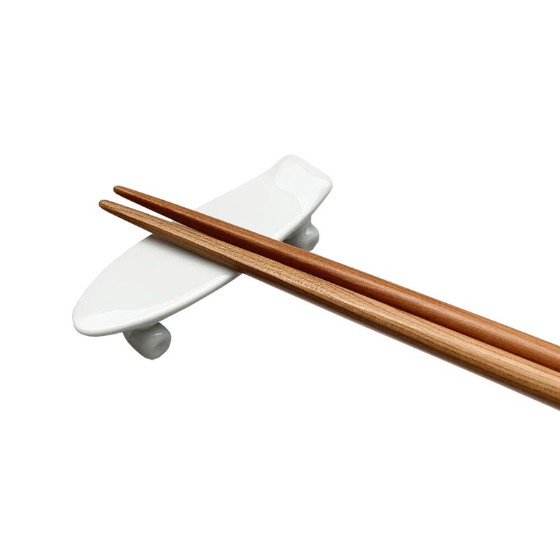 skate board chopstick rest (white) | TALKY [トーキー]