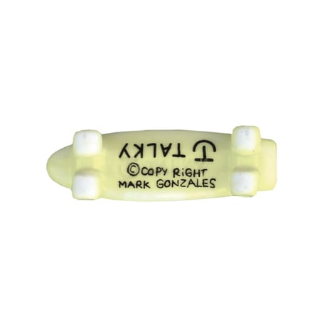 Mark Gonzales / skate board chopstick rest (yellow)