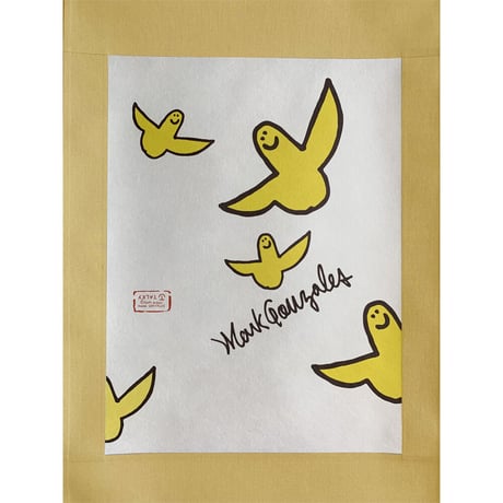 Mark Gonzales × TALKY 掛け軸  <yellow ×  color angel >