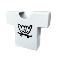 Shmiley Shaka T-vace/White×Black
