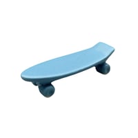 skate board chopstick rest (mat blue)