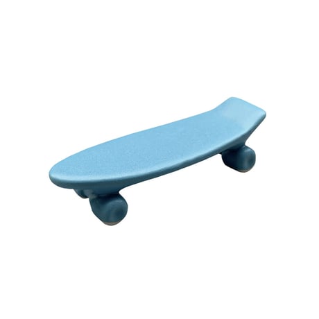 skate board chopstick rest (mat blue)