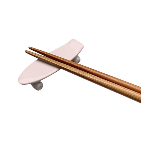 skate board chopstick rest (pink)