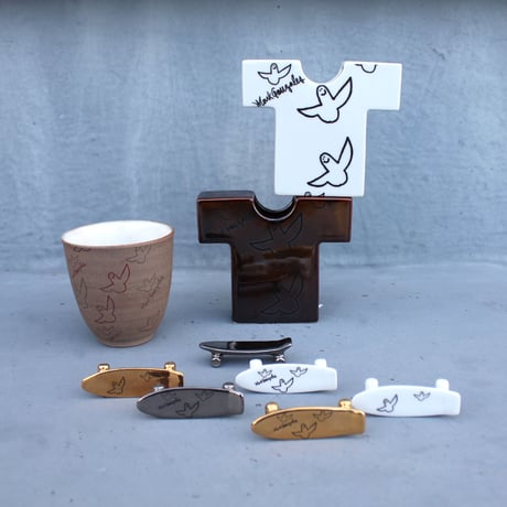 Mark Gonzales / 湯のみ / MG18W-T03