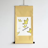 Mark Gonzales × TALKY 掛け軸  <yellow ×  color angel >