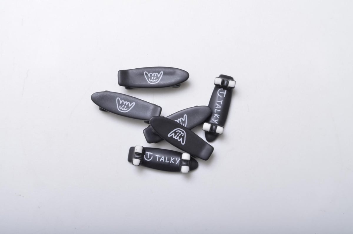 Shmiley Shaka Skate Board Chopstick Rest /Mat B