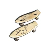 Mark Gonzales / Pika Pika skate board chopstick rest (gold)