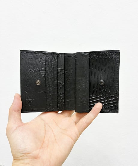 mw20｜二つ折り財布／BK