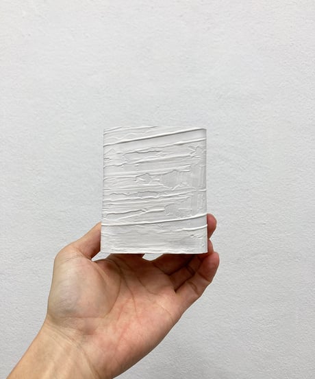 mw11｜三つ折り豆財布／WH