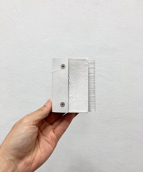 mw11｜三つ折り豆財布／WH